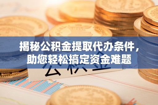 离岛揭秘公积金提取代办条件，助您轻松搞定资金难题