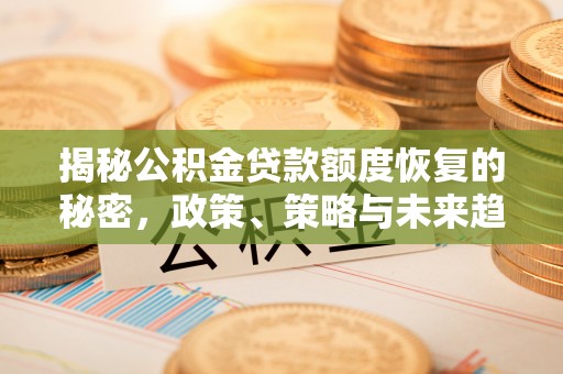 离岛揭秘公积金贷款额度恢复的秘密，政策、策略与未来趋势