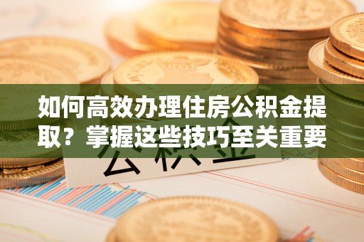 离岛如何高效办理住房公积金提取？掌握这些技巧至关重要