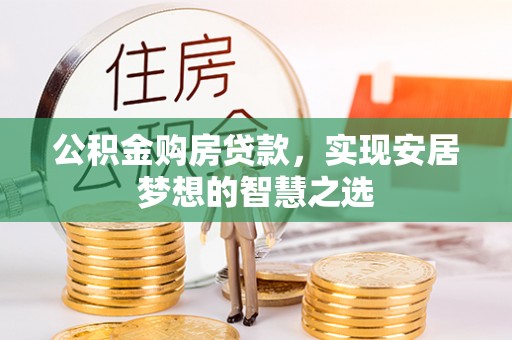 离岛公积金购房贷款，实现安居梦想的智慧之选