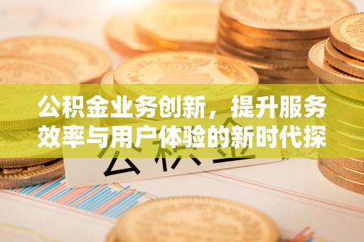 离岛公积金业务创新，提升服务效率与用户体验的新时代探索