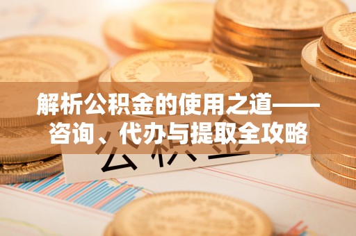 离岛解析公积金的使用之道——咨询、代办与提取全攻略