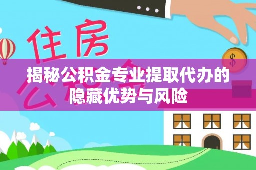 离岛揭秘公积金专业提取代办的隐藏优势与风险